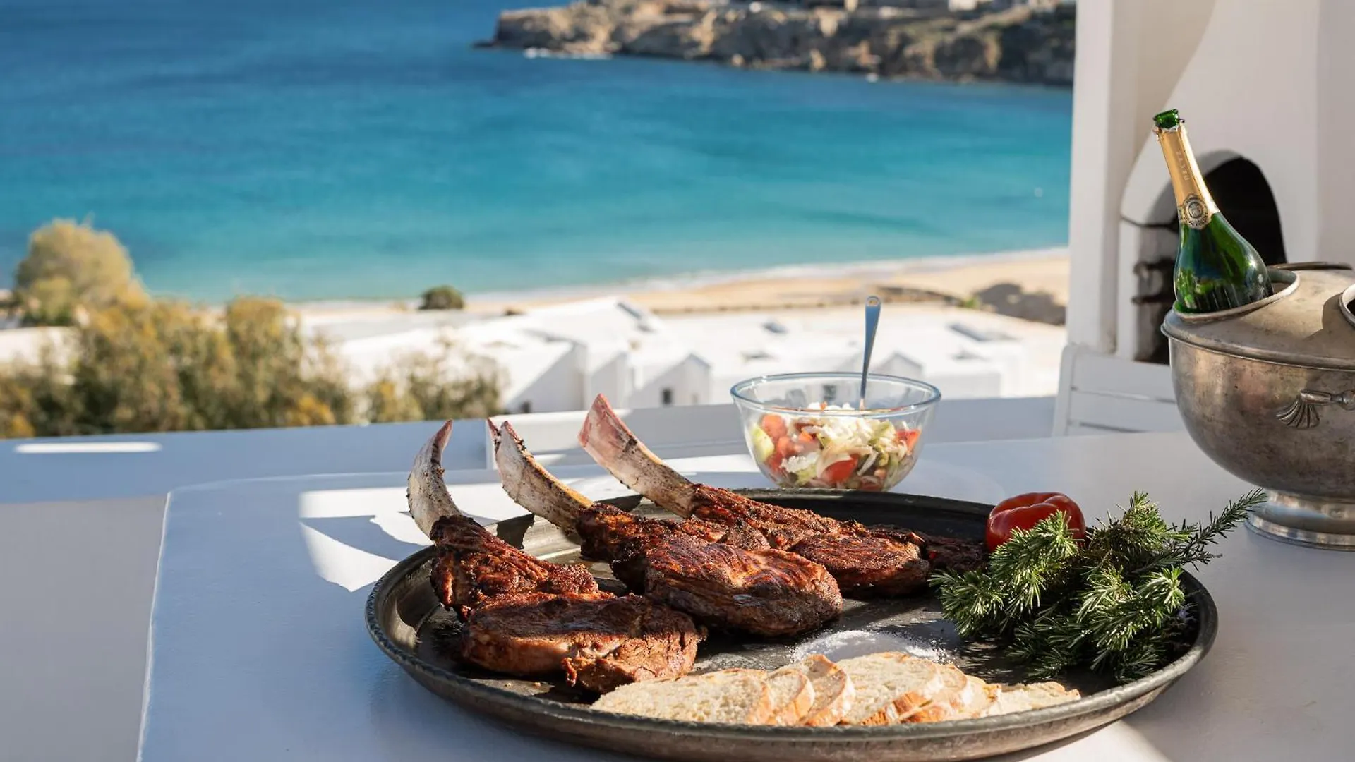Villa Super Rockies Resort Super Paradise Beach  Greece